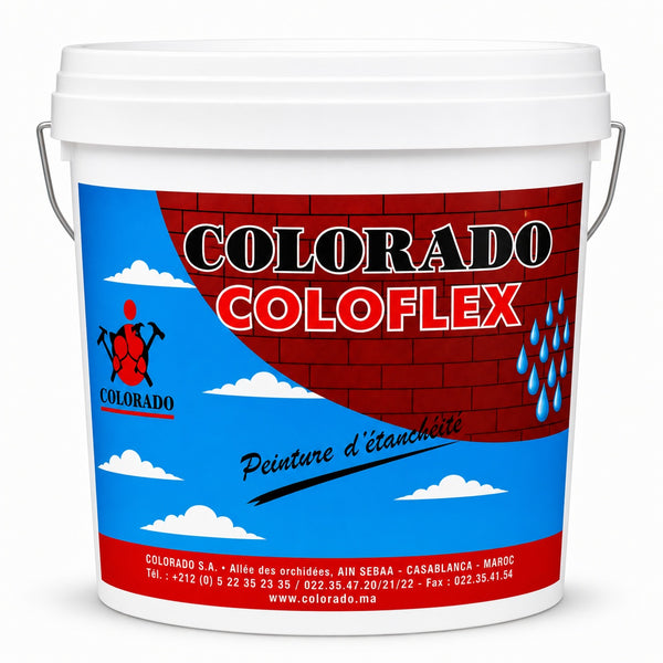 Peinture d’étanchéité toiture, terrasse et mur extérieur COLOFLEX Colorado