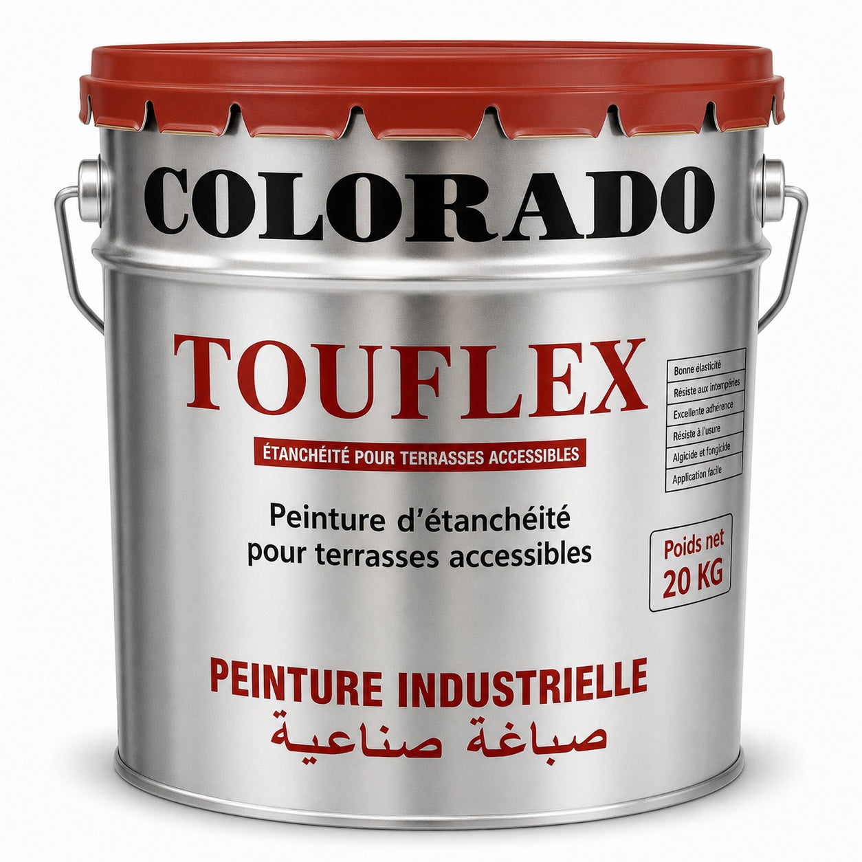 TOUFLEX Colorado 20 kg — Peinture d'étanchéité fibrée | Colorado®