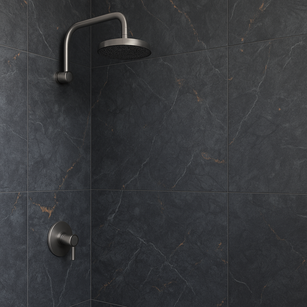 Carreau Persian Black – Effet Pierre Foncé 60x60 cm