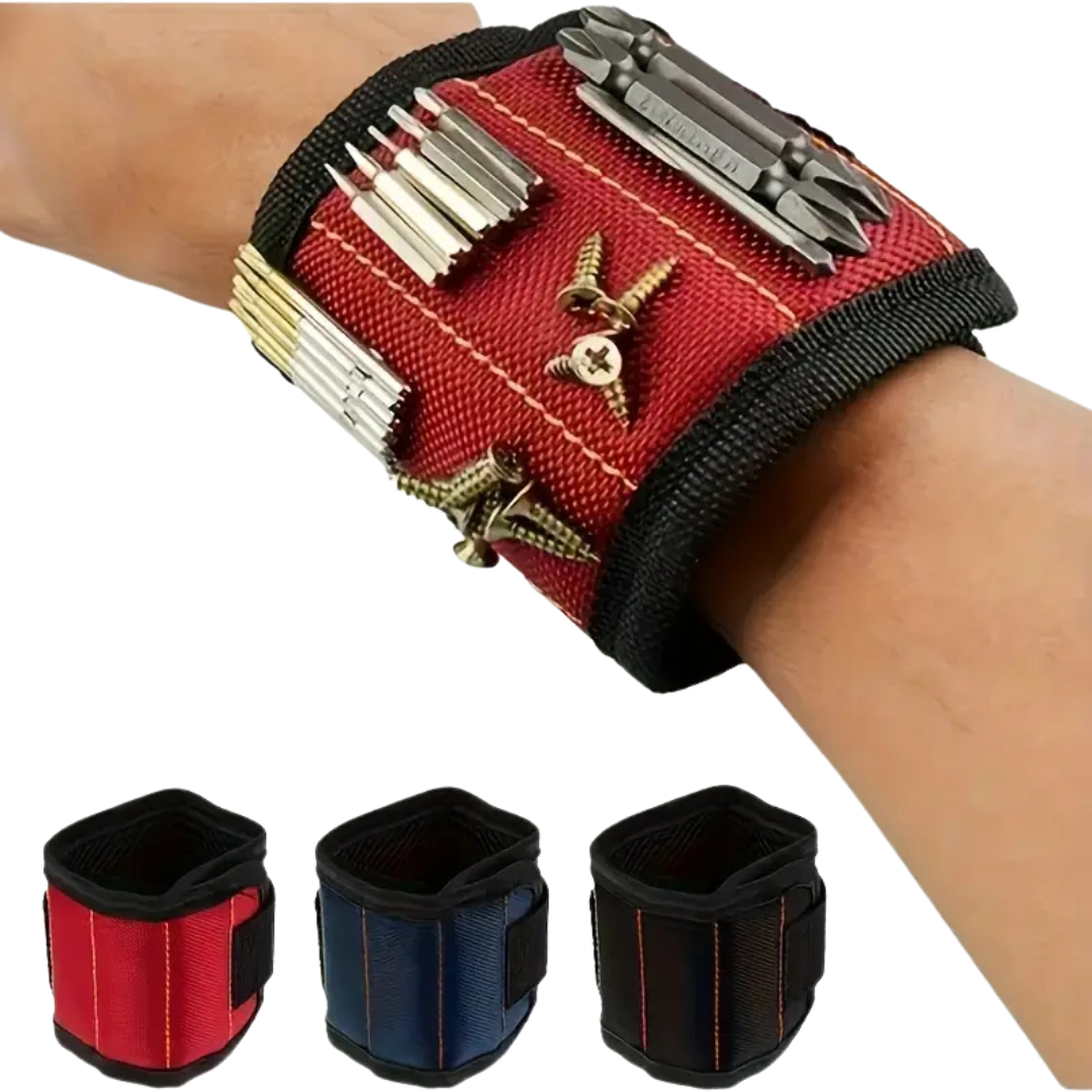 Bracelet Magnétique Porte-Outils – Gardez Vos Petits Outils à Portée de Main