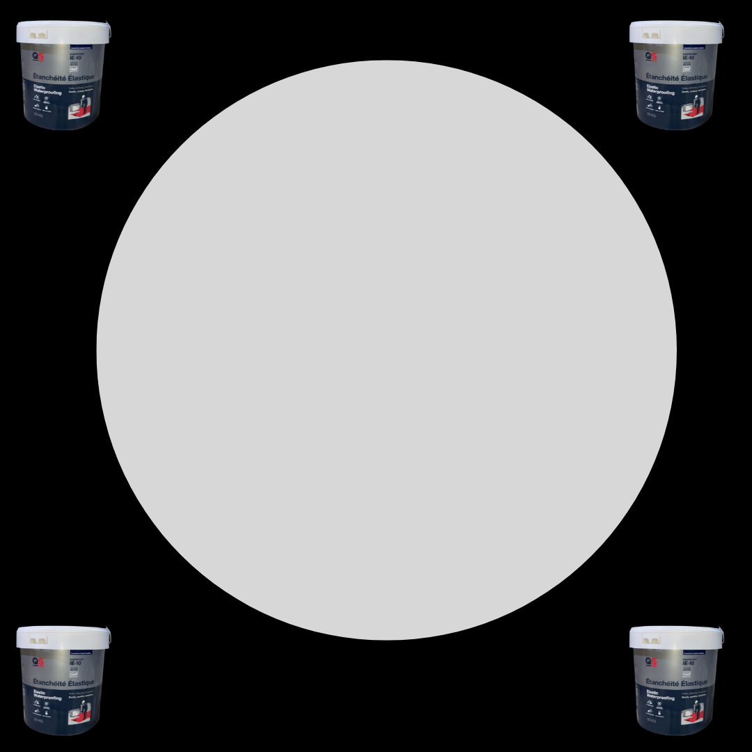 Peinture Étanchéité Élastique QS Dispertec IE-10 – 20KG – Toitures, Terrasses, Balcons