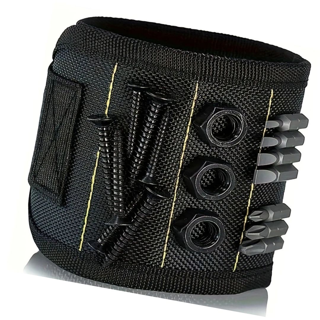 Bracelet Magnétique Porte-Outils – Gardez Vos Petits Outils à Portée de Main