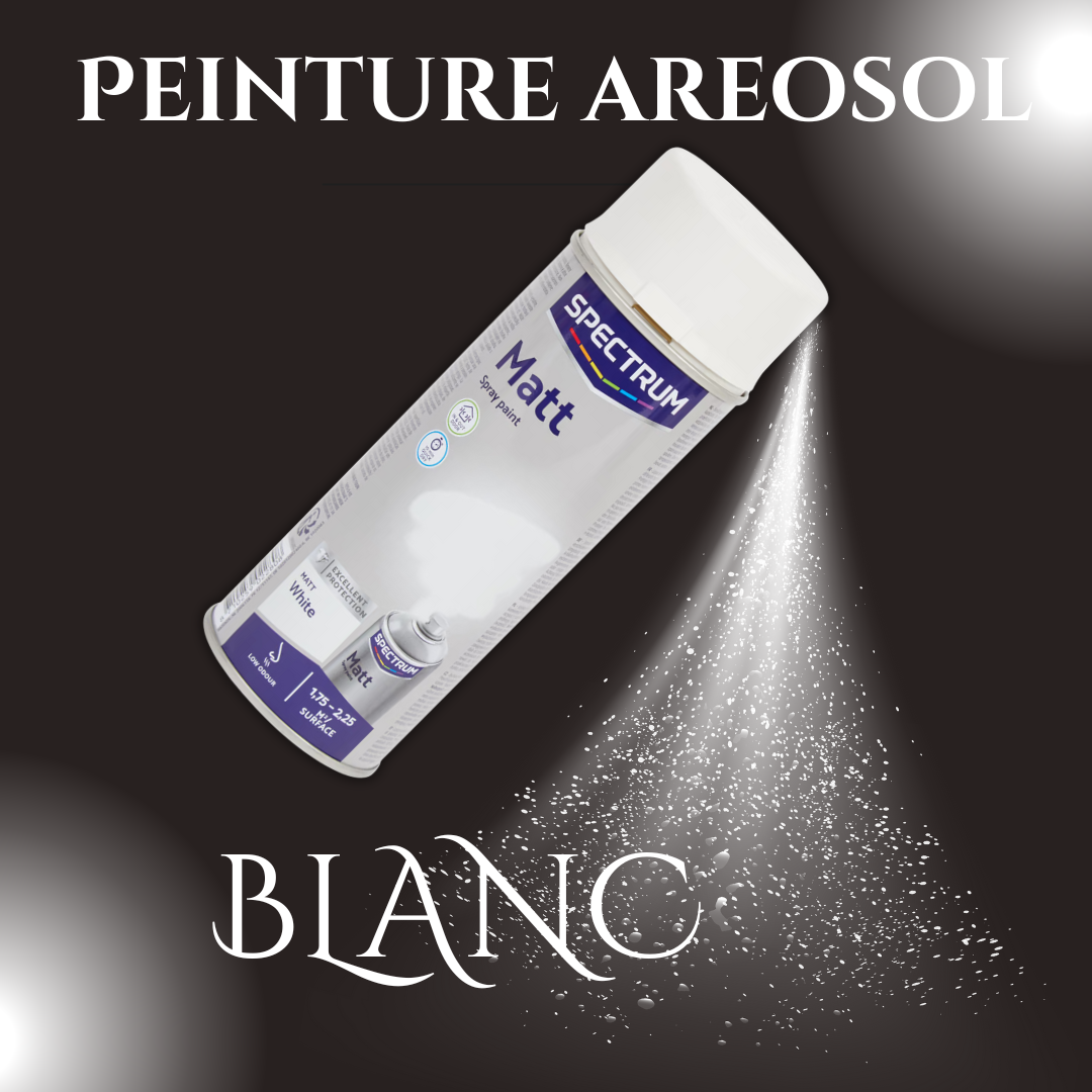 Peinture Aérosol Spectrum - Séchage Rapide & Faible Odeur