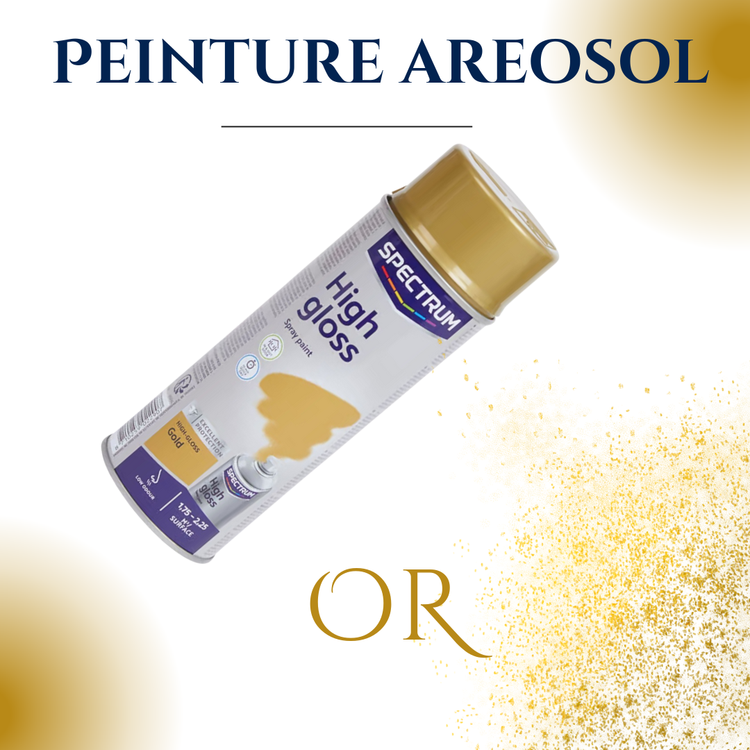 Peinture Aérosol Spectrum - Séchage Rapide & Faible Odeur