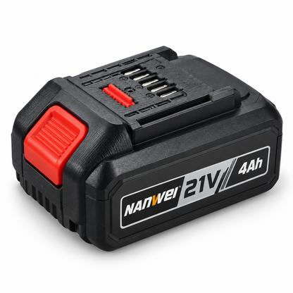 Batterie NANWEI 21V 4Ah Glissière — Rechange Outils Sans Fil | Senbrico