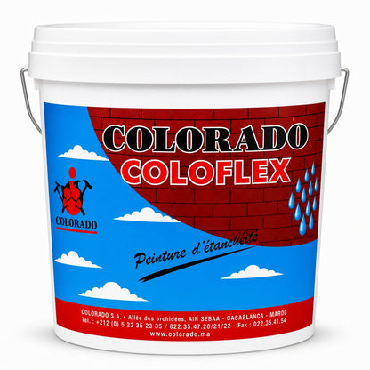 Peinture d’étanchéité toiture, terrasse et mur extérieur COLOFLEX Colorado