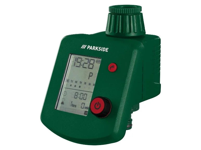 Programmateur d’Arrosage Parkside – 6 Programmes, Mode Manuel, Étanche, Piles Incluses
