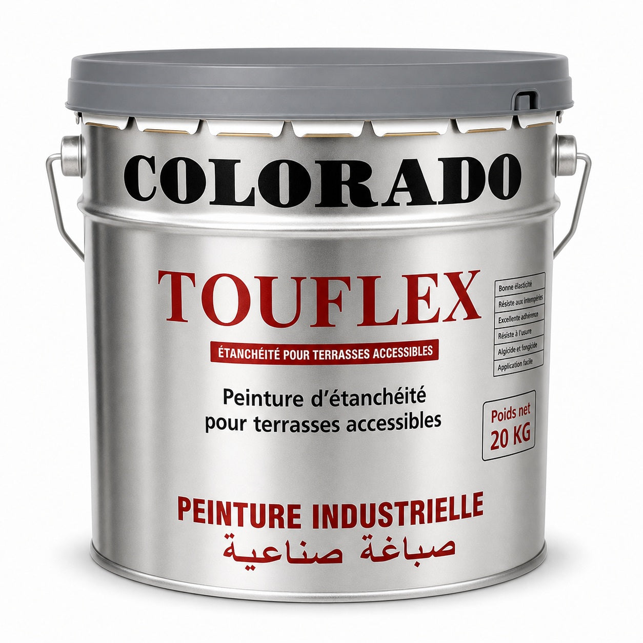 TOUFLEX Colorado 20 kg — Peinture d'étanchéité fibrée | Colorado®
