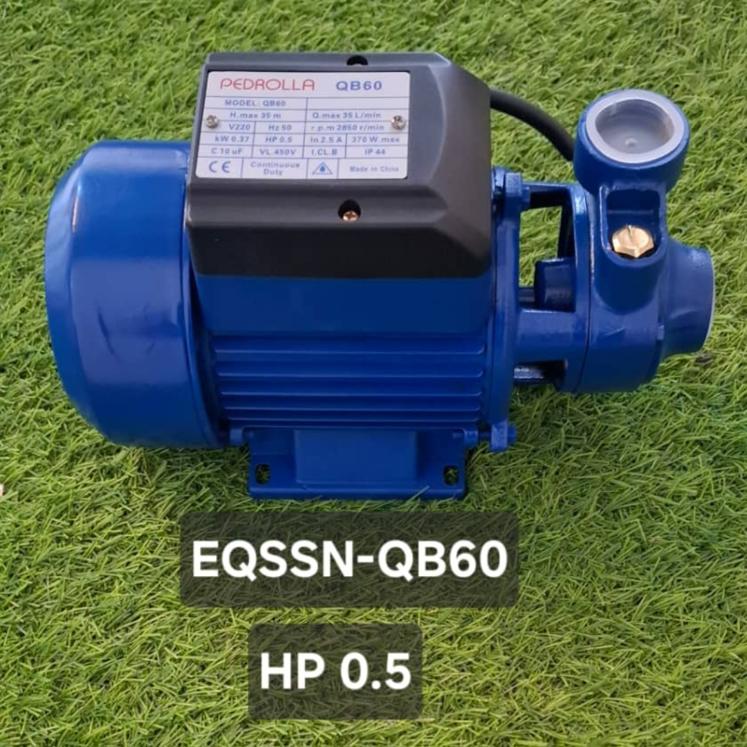 Moteur pour Surpresseur QB60 – 0.5 HP (370 W) – Débit 1500 L/h