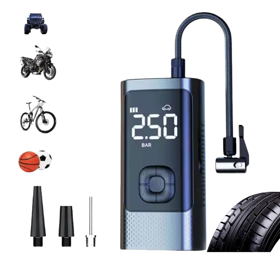 Compresseur d’Air Portable CZX11 – Rechargeable & Ultra Rapide