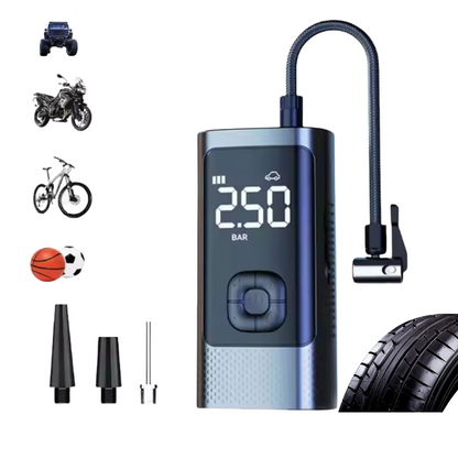 Compresseur d’Air Portable CZX11 – Rechargeable & Ultra Rapide