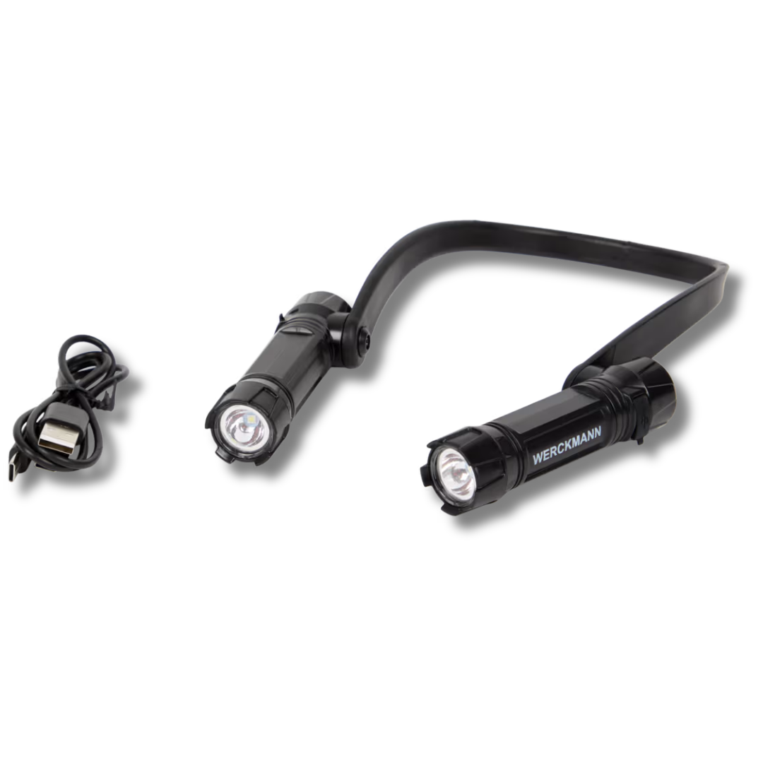 Lampe tour de cou rechargeable Werckmann – 200 lumens
