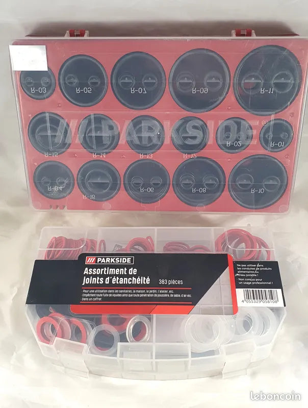 Assortiment de joints d'étanchéité Powerfix 383 pièces