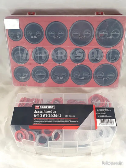 Assortiment de joints d'étanchéité Powerfix 383 pièces