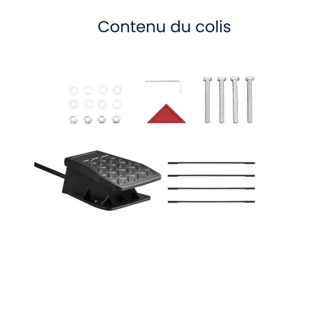 Scie à Chantourner PARKSIDE® PDS 120 B3 - 120W – Disponible à partir du 25 mai