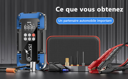 Booster Batterie avec Compresseur – SAMABOOST™ 4000A | 26800mAh