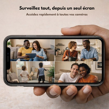 🎥 Caméra de surveillance WiFi intérieure 2K – Imou Ranger 2C (360°)