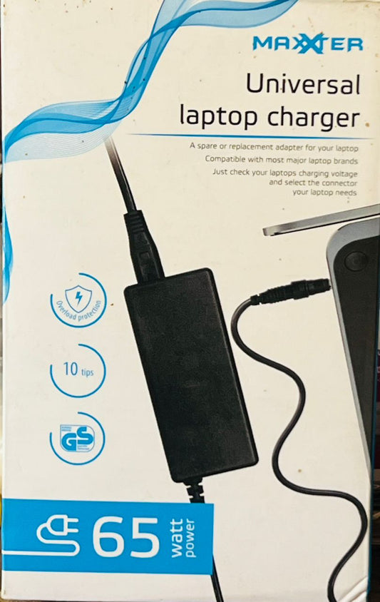 Chargeur universel avec 10 têtes Maxxter 65 W