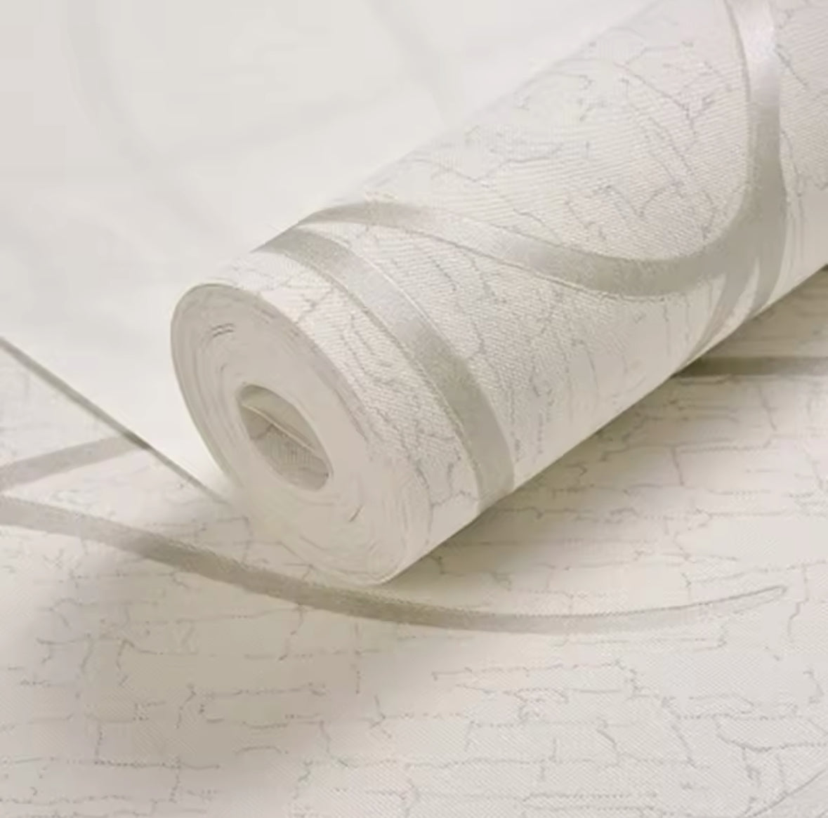 Papier Peint Moderne 3D Effet Ondulé – Idéal pour Salon, Chambre, Mur TV (53cm x 9,5m)