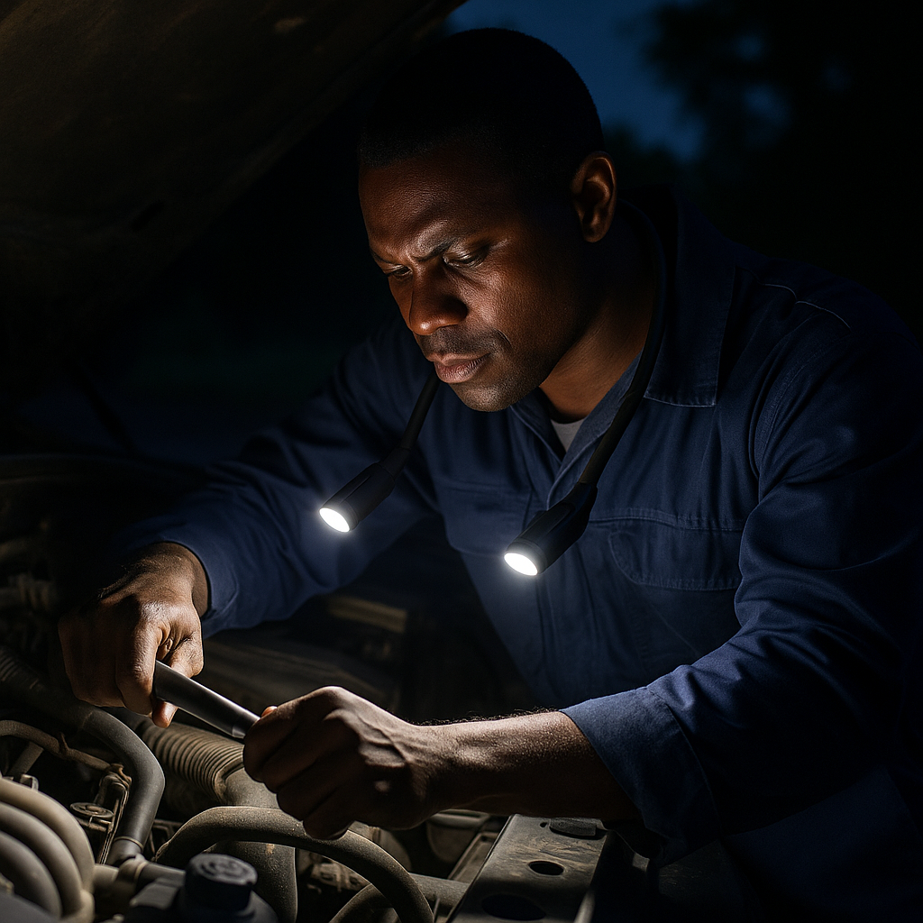 Lampe tour de cou rechargeable Werckmann – 200 lumens