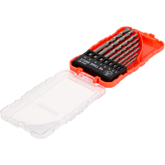 🔩 Set de Forets Pierre 8 Pièces – Werckmann