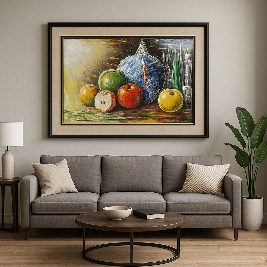 Fruits du Monde – Tableau d’art peint à la main