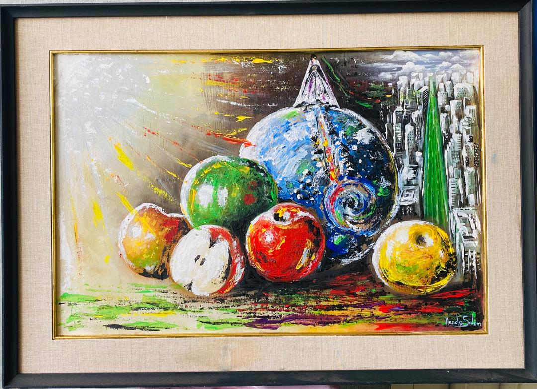 Fruits du Monde – Tableau d’art peint à la main