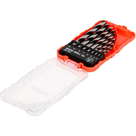 🔩 Set de Forets Bois 8 Pièces – Werckmann