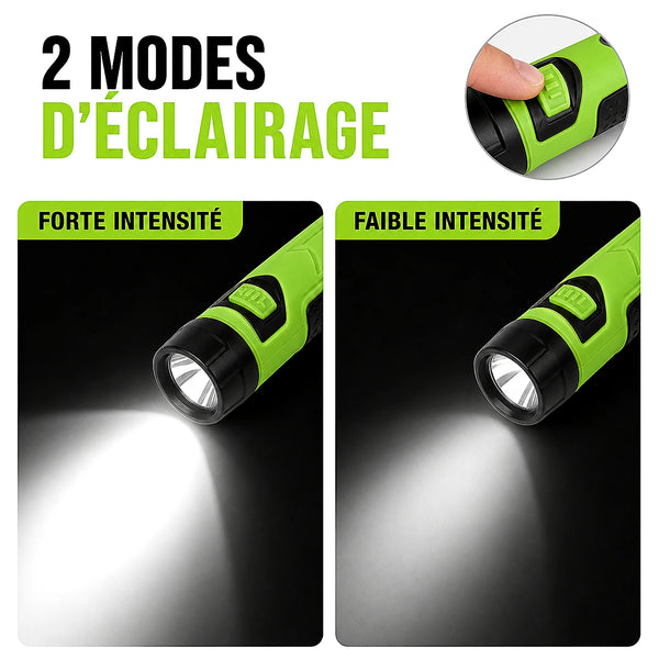 2 modes d'éclairage