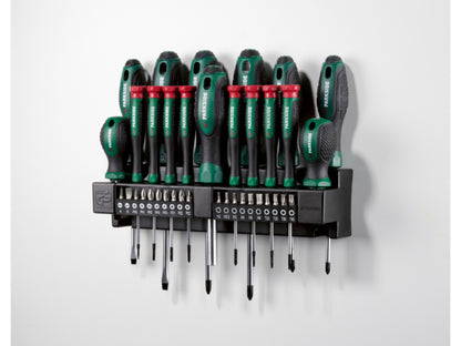 Set Tournevis & Embouts 37 pcs — Support Mural Inclus | PARKSIDE®