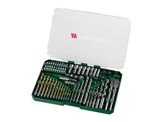 Set Forets & Embouts 64 pcs — Bois, Métal, Béton & Vissage | PARKSIDE®