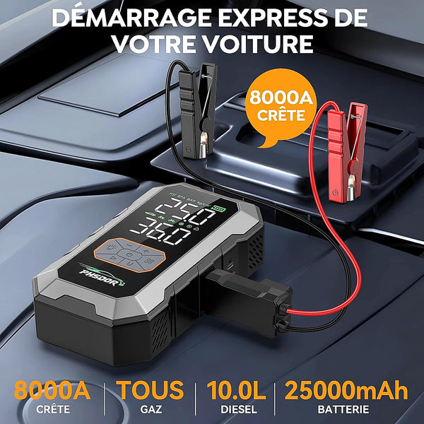 Démarrage voiture