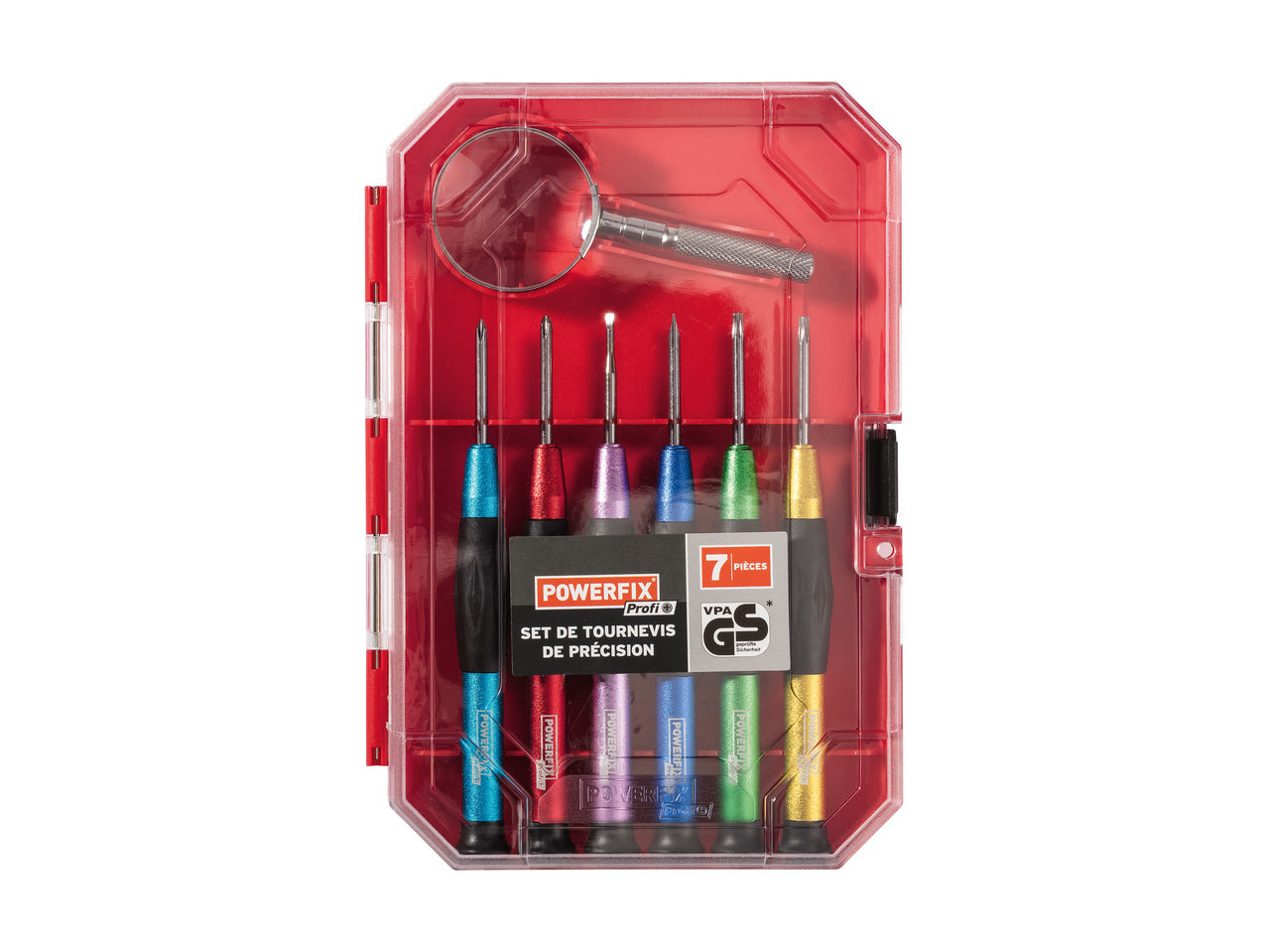 Set de tournevis de précision Powerfix 7 pièces